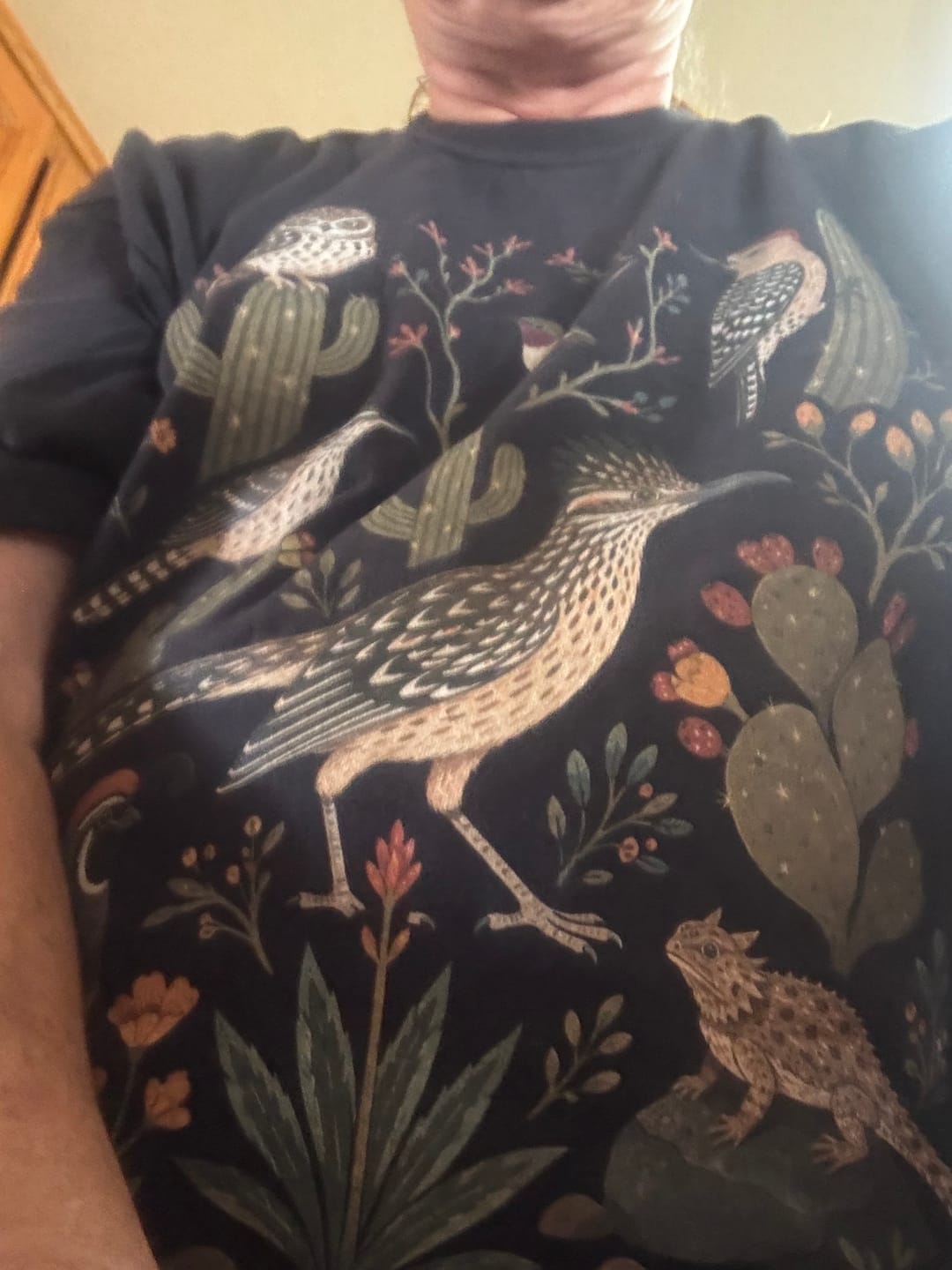 Customer photo review of Sonoran Tales T-Shirt