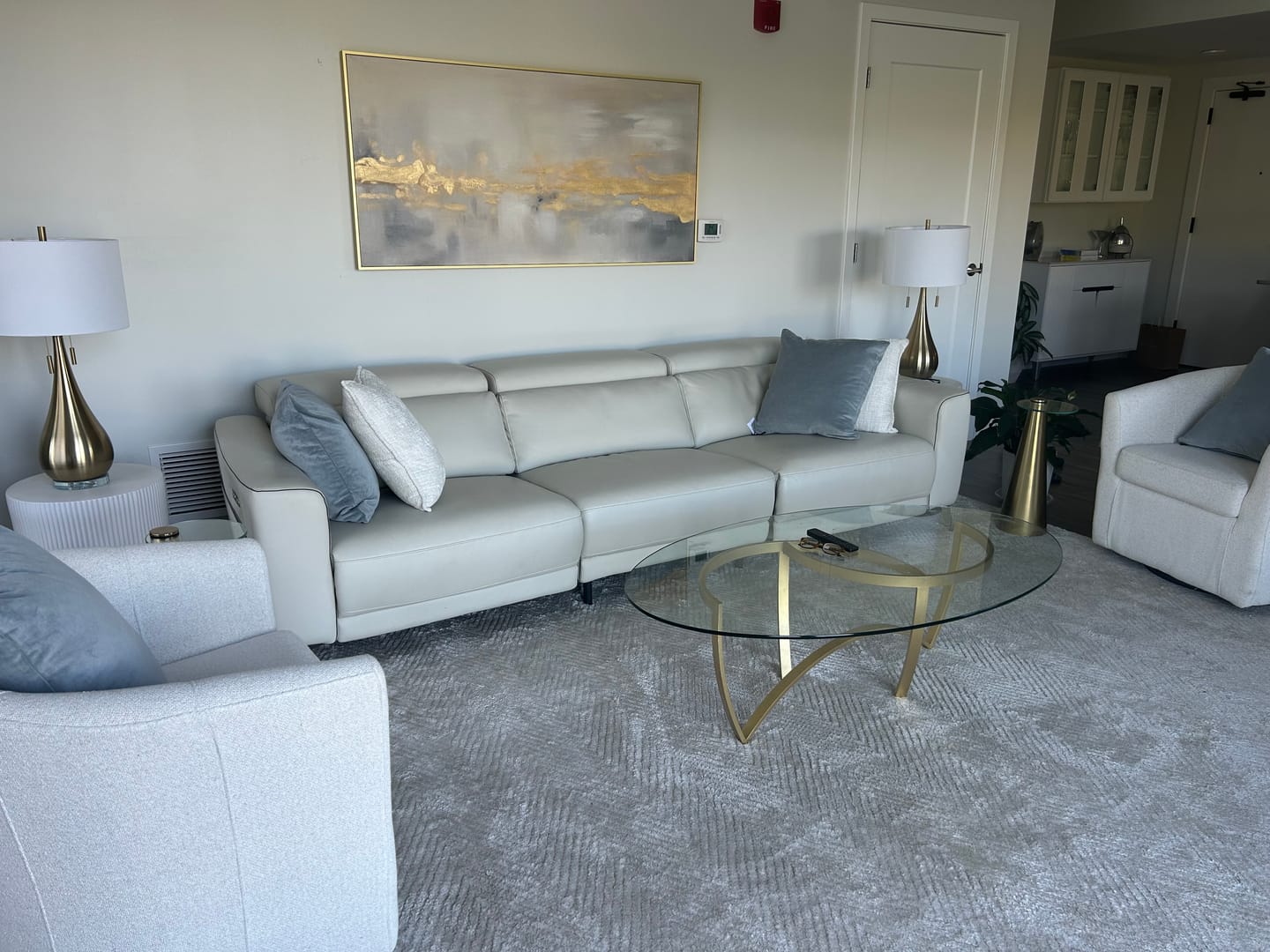 Customer photo review of Abstract Wall Art #VA230