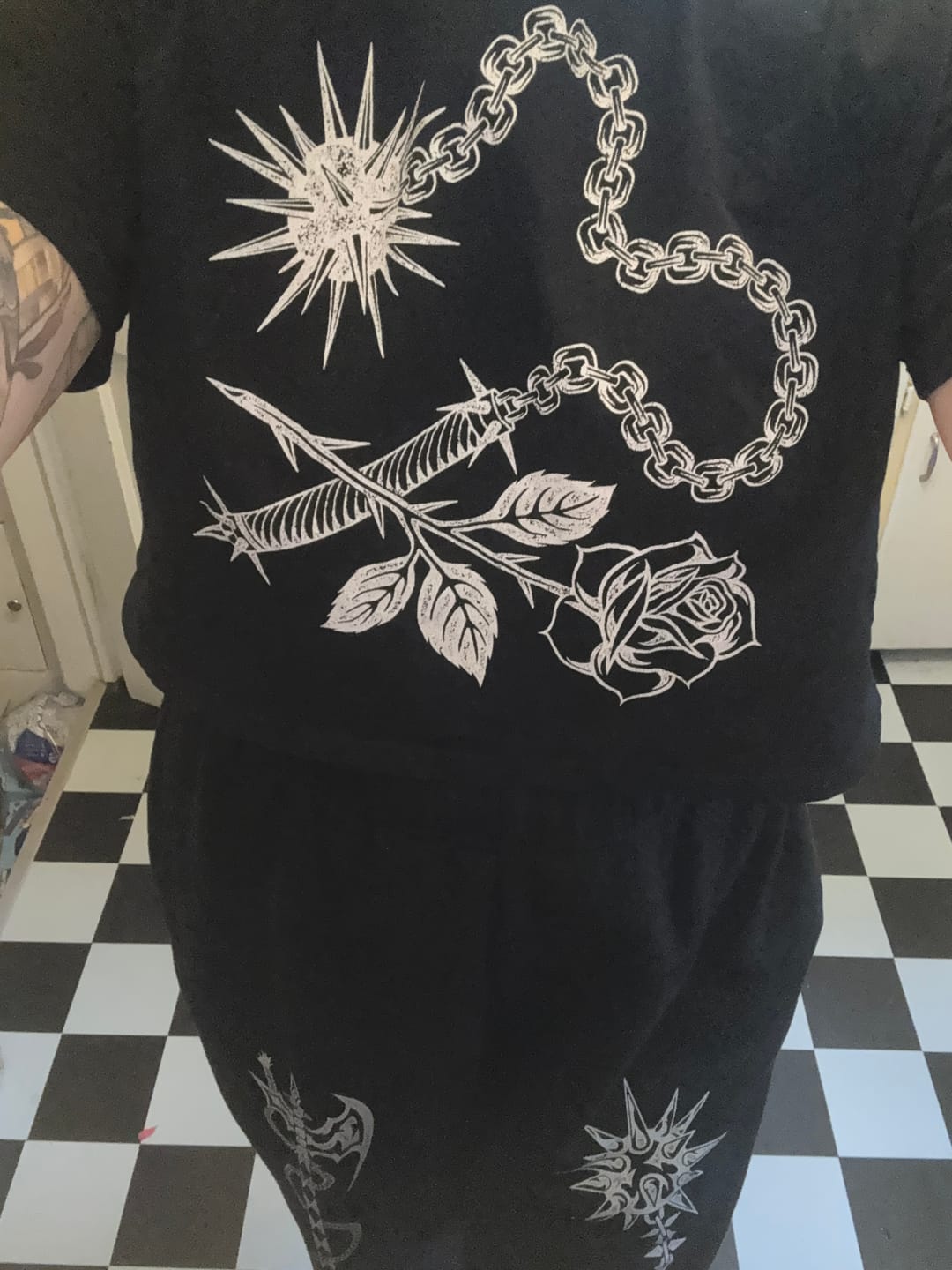 Customer photo review of Doom&Swoon Crop Tee