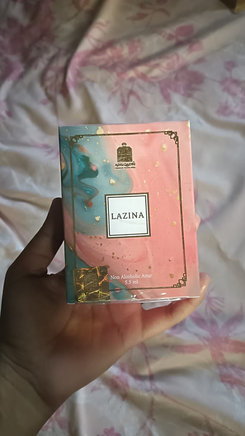 Customer photo review of Lazina Luxury Attar Perfume 5.5 ML