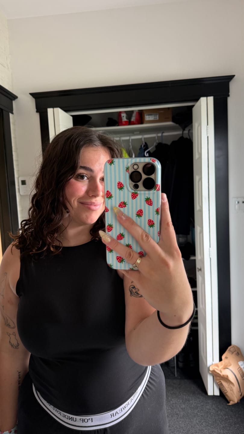 Customer photo review of Glossy styling gel