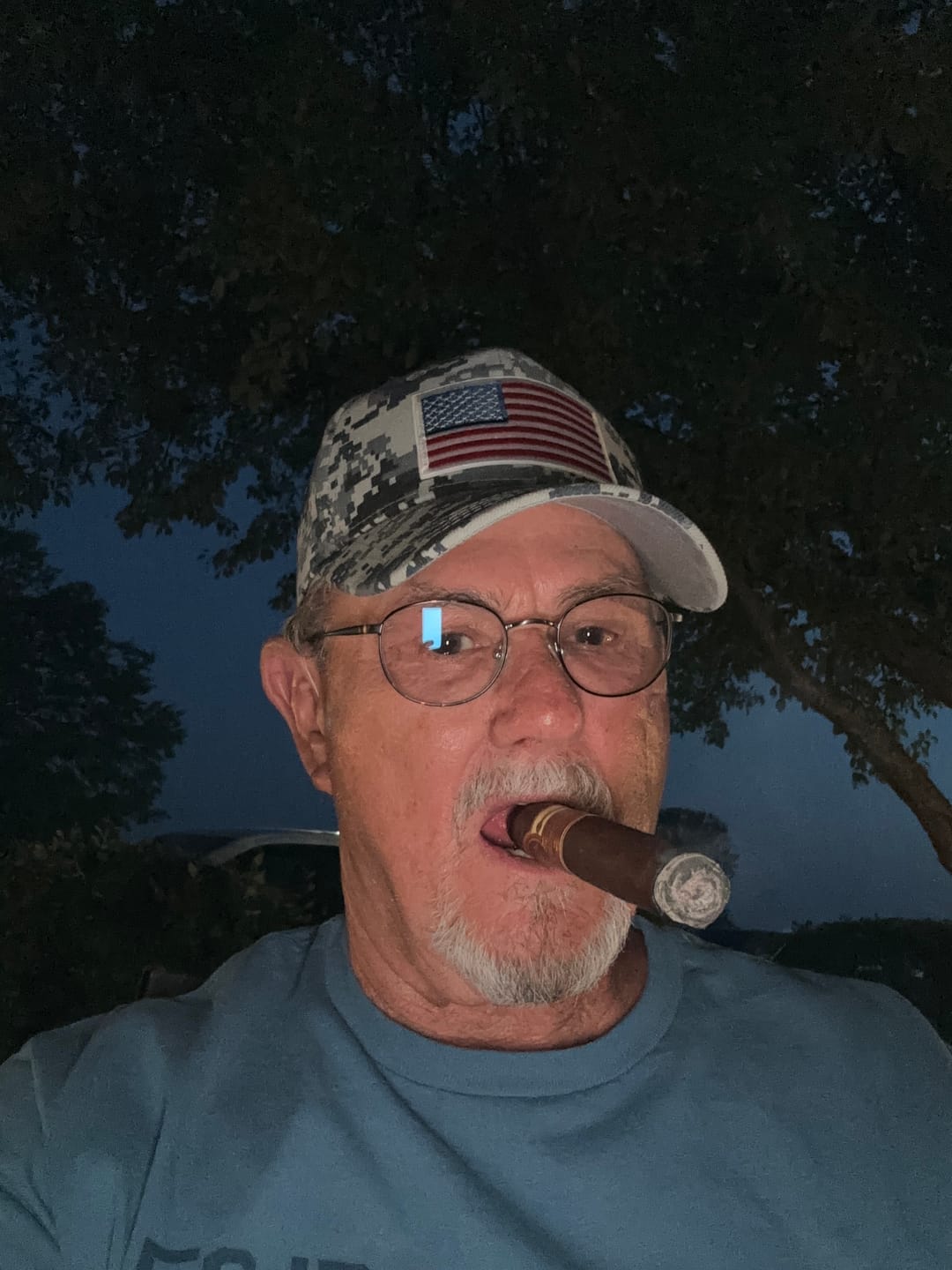 Customer photo review of America 250th Anniversary Hat – Charcoal American Flag Baseball Cap 1776 - 2026 (Exclusive)
