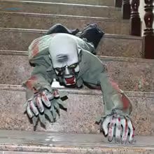 Customer photo review of Gravehaunt Robot Zombie