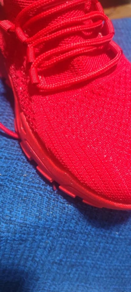 Customer photo review of Bella | Comfortable Orthopaedic Trainers