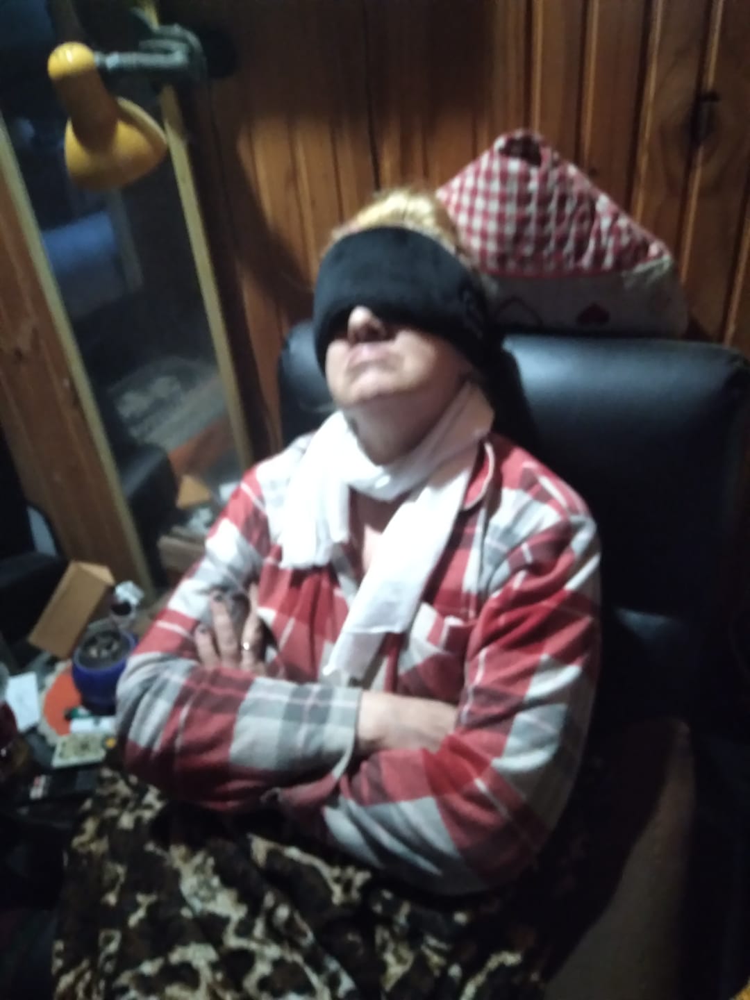 Customer photo review of Antifaz Bluetooth Premium Somnia Sleepmask®