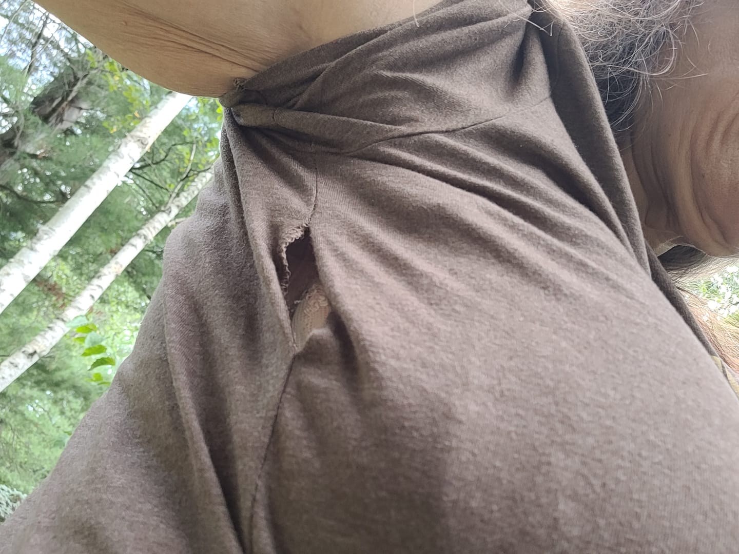 Customer photo review of Edible Plants T-Shirt