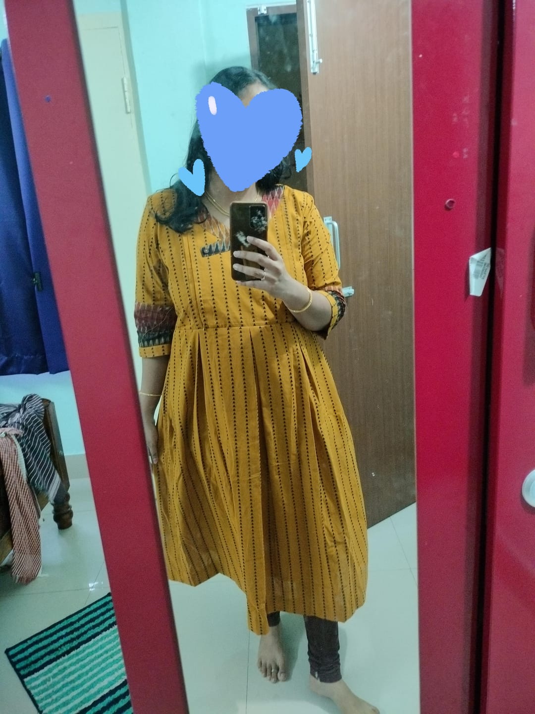 Customer photo review of MASALA CHAI FROCK
