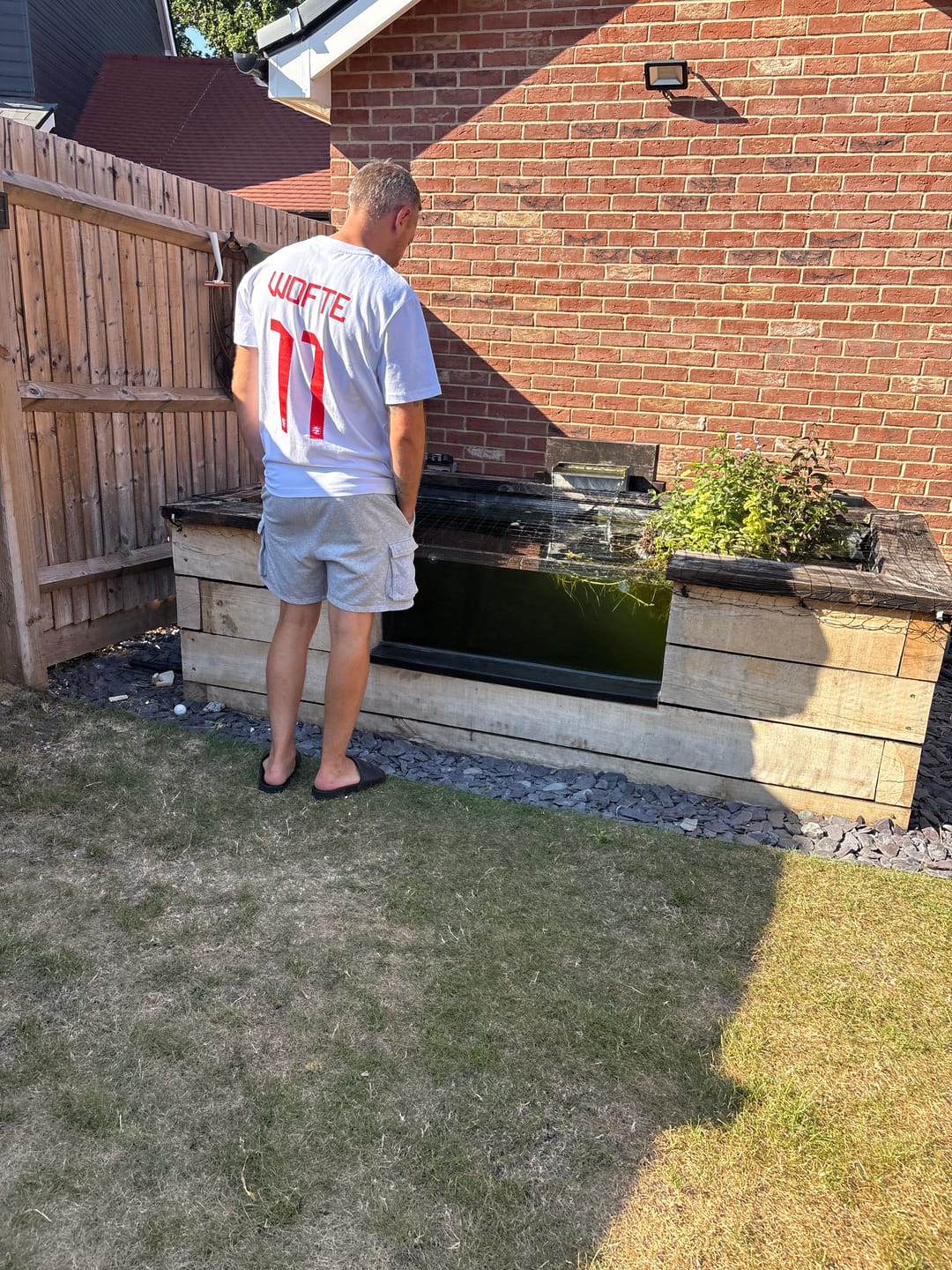 Customer photo review of England World Carp T-Shirt