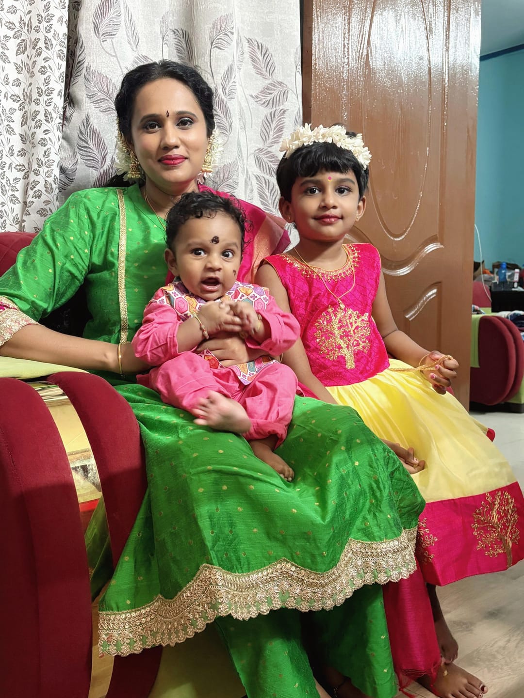 Customer photo review of CHILAKA SALWAR KAMEEZ