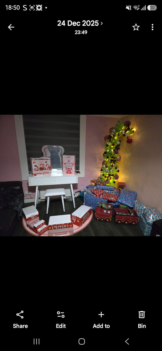 Customer photo review of Cruising Home For Christmas Makeup & Beauty Advent Calendar 2025