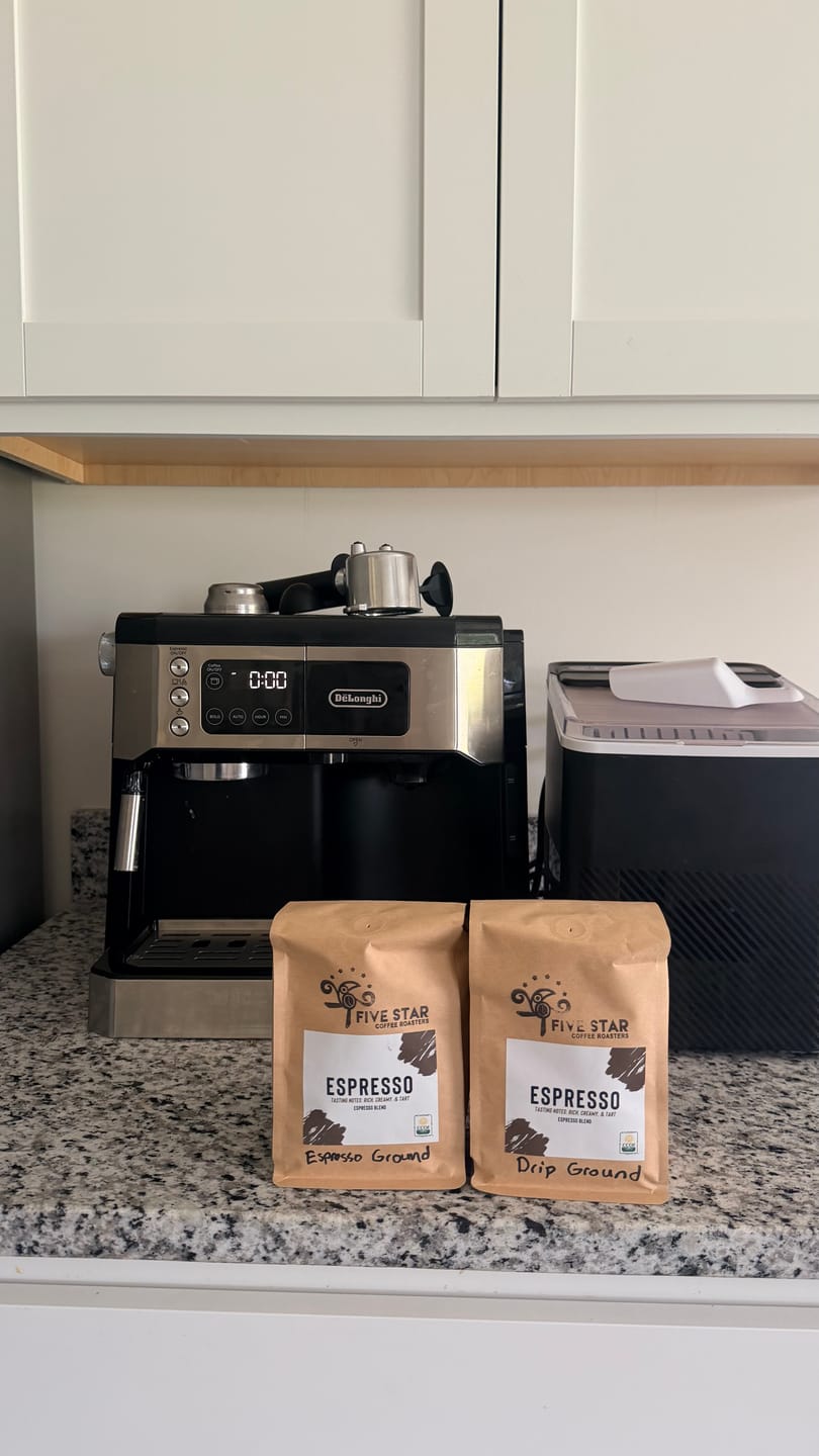 Customer photo review of Organic Espresso Blend