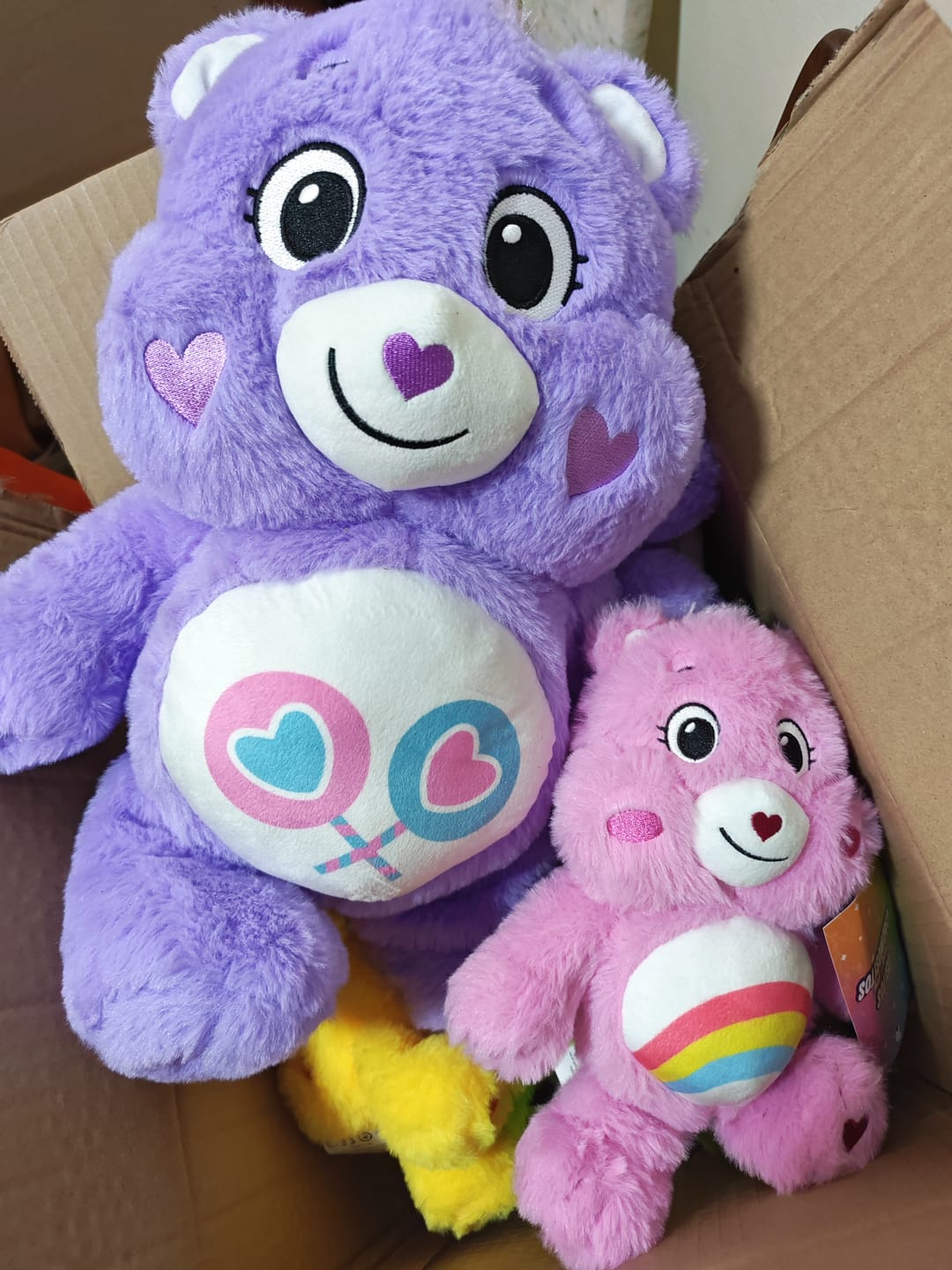Customer photo review of Peluche Generosita Morado 35 Cm - Ositos Cariñositos