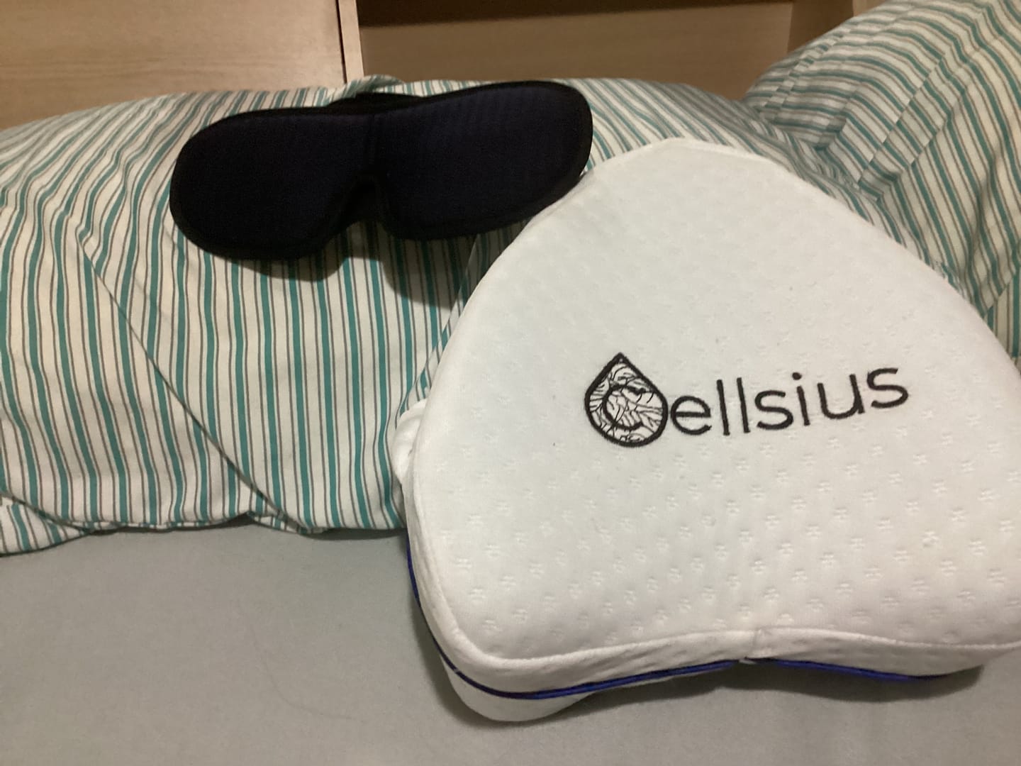 Customer photo review of Masque de sommeil 3D Cellsius - Obscurité totale