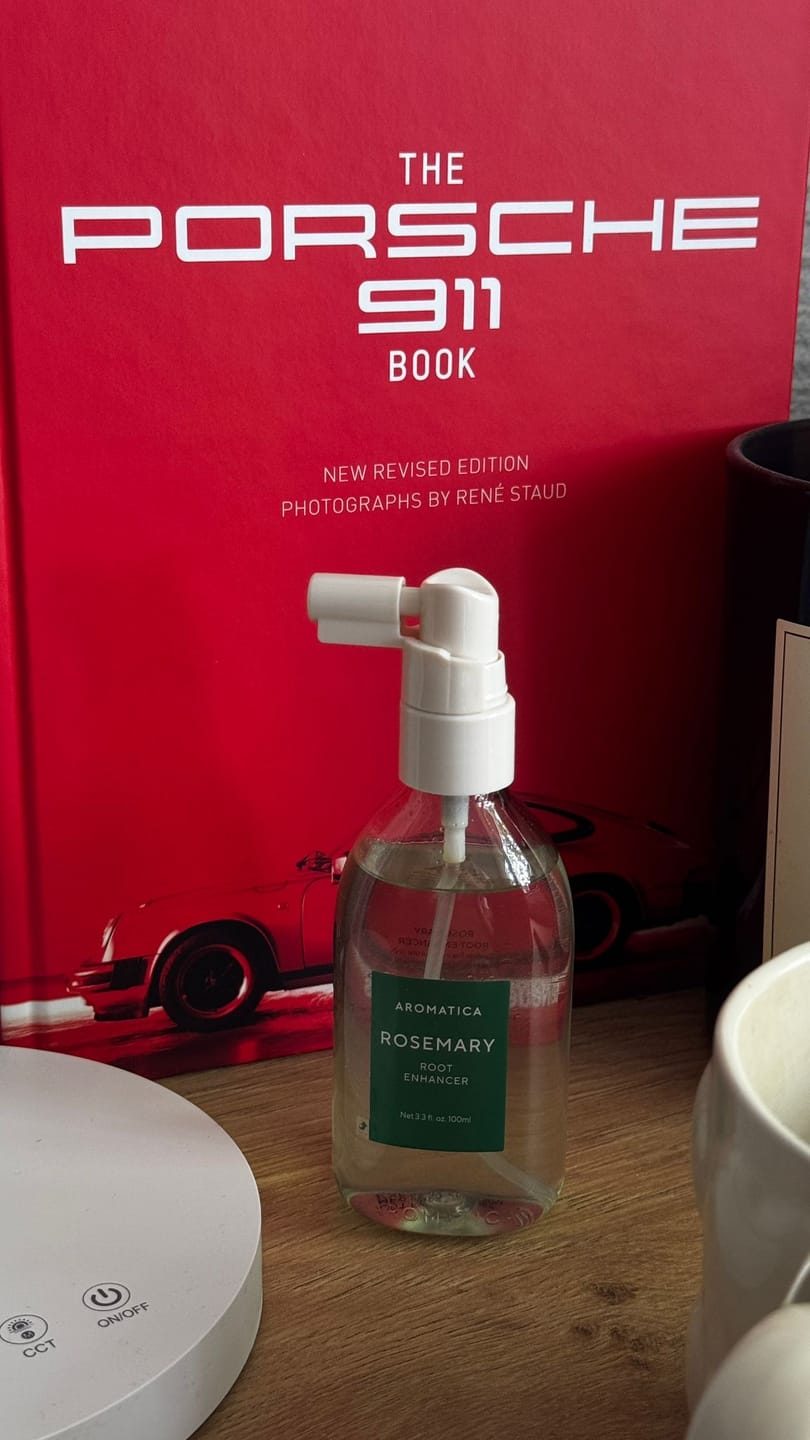 Customer photo review of Toniks matu sakņu stiprināšanai ar rozmarīnu AROMATICA Rosemary Root Enhancer