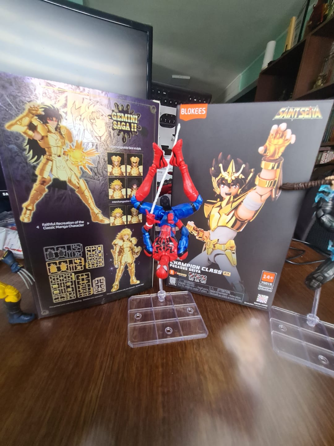Customer photo review of Gemini Saga - Saint Seiya Champion Class 13 - Model Kit - BLOKEES