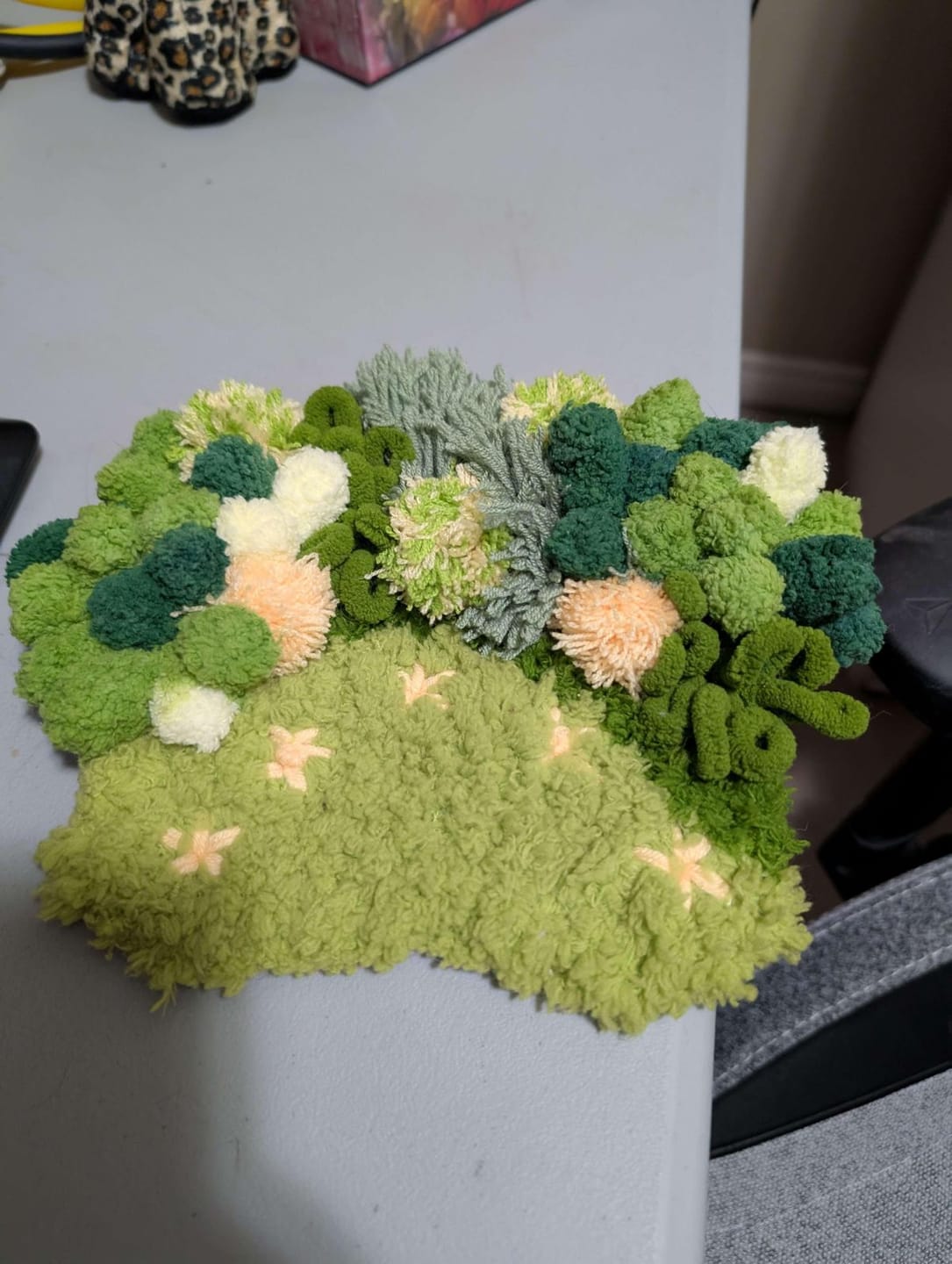 Customer photo review of GREEN OASIS - Moss Coaster Kit