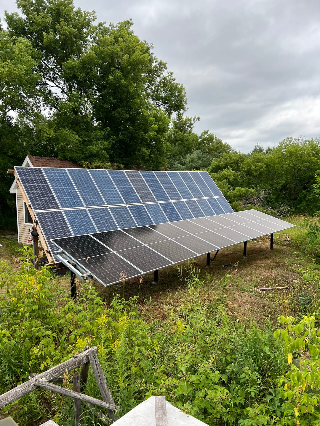 Customer photo review of SunGoldPower | 560 Watt Bifacial PERC Solar Panel