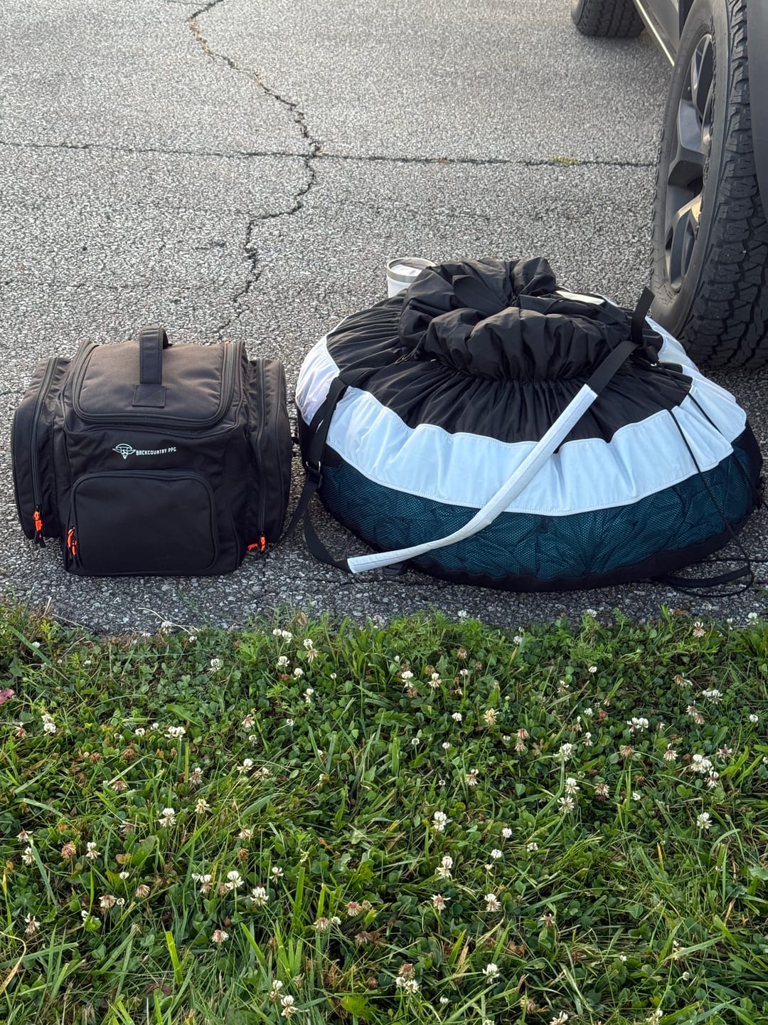 Customer photo review of Helemt Bag