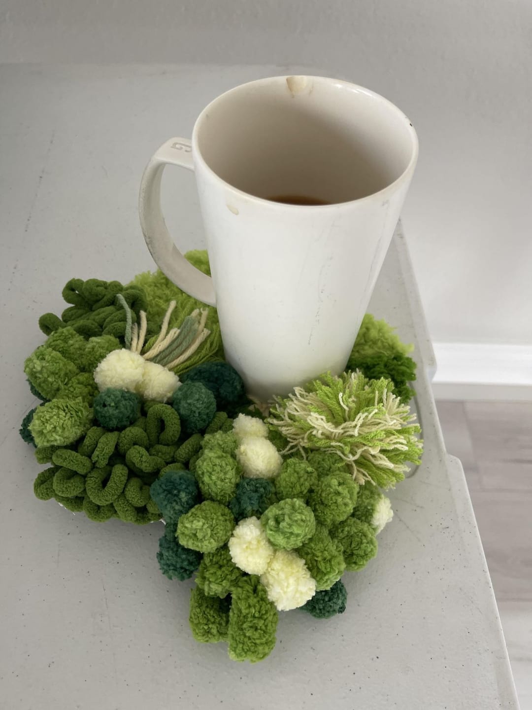 Customer photo review of GREEN OASIS - Moss Coaster Kit