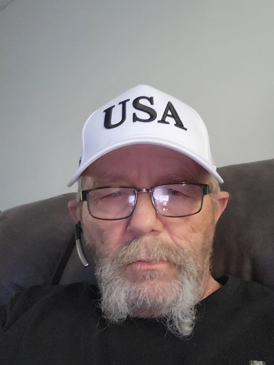 Customer photo review of USA 250th Anniversary Hat (1776–2026) — U.S.A. Embroidered Semiquincentennial Cap