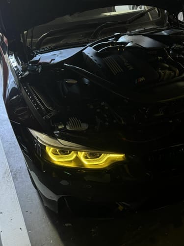 Customer photo review of BMW F80 M3 F82 M4 CSL YELLOW DRL KIT