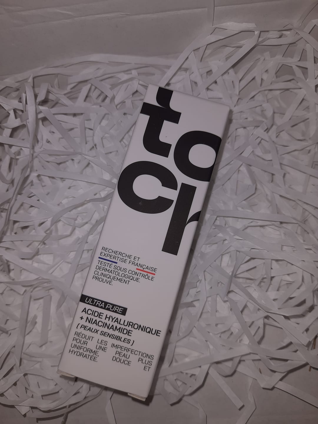Customer photo review of [ Peaux Sensibles ] ACIDE HYALURONIQUE + NIACINAMIDE ULTRA PURE · HIGH POTENCY