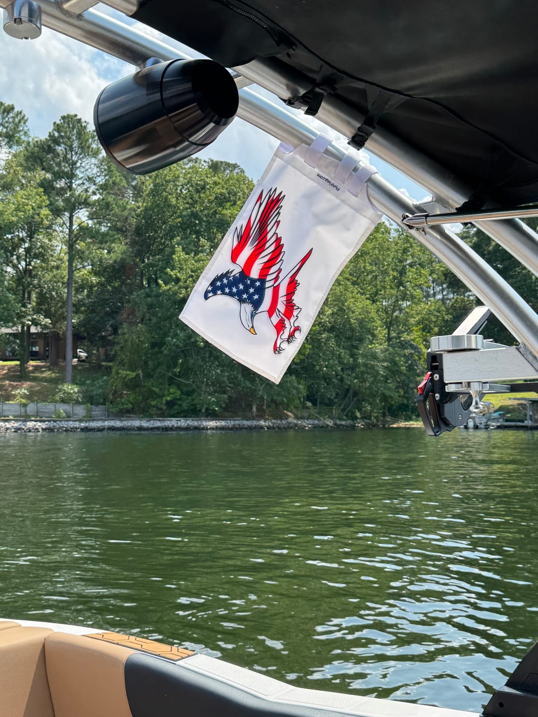 Customer photo of the Bald Eagle Flag