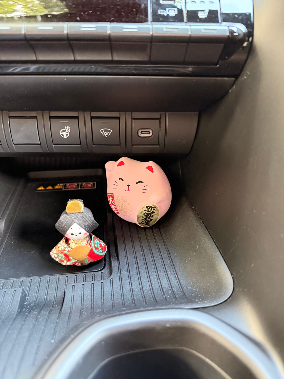Customer photo review of Maneki Neko Okrągłe Różowe