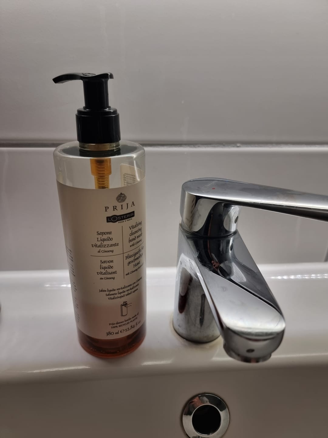 Customer photo review of Prija Flüssigseife mit Ginseng, 3er Set