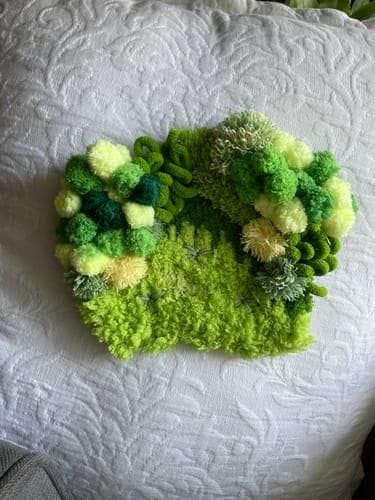 Customer photo review of GREEN OASIS - Moss Coaster Kit