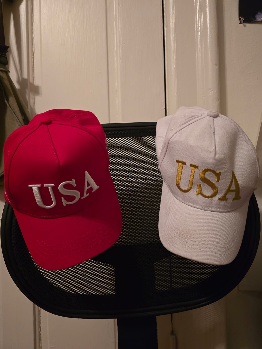 Customer photo review of USA 250th Anniversary Hat (1776–2026) — U.S.A. Embroidered Semiquincentennial Cap