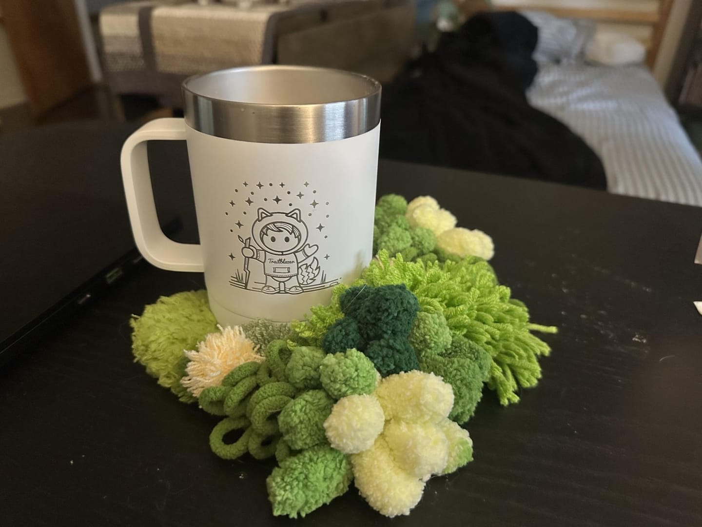 Customer photo review of GREEN OASIS - Moss Coaster Kit
