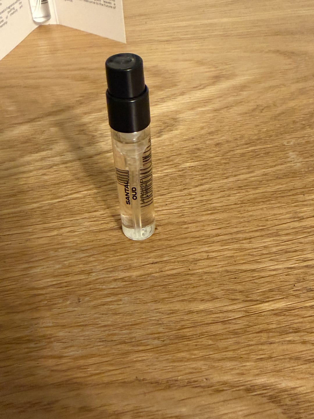 Customer photo review of Santal Oud | Eau de Parfum | 2ml