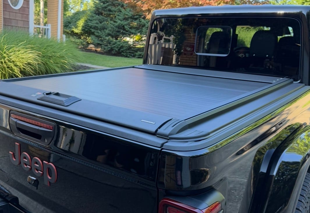 Customer photo review of OPENROAD Aluminum Retractable Tonneau Cover