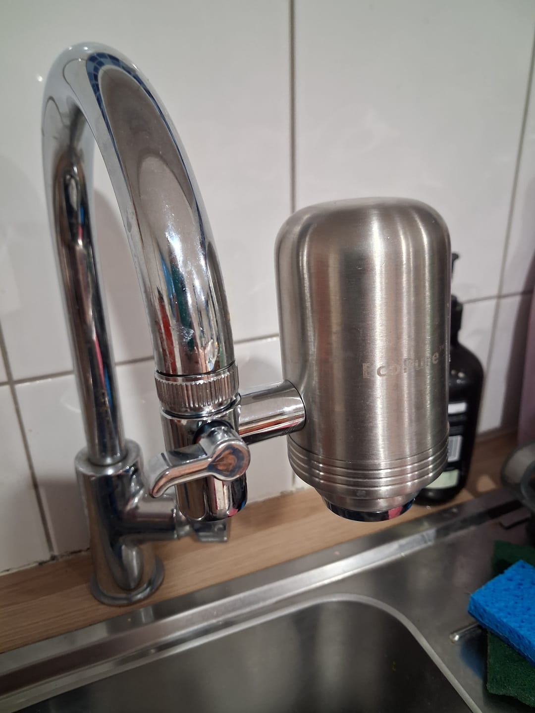 Customer photo review of BlissfulHome™ Tap Filter Unit + 5 Free Filters