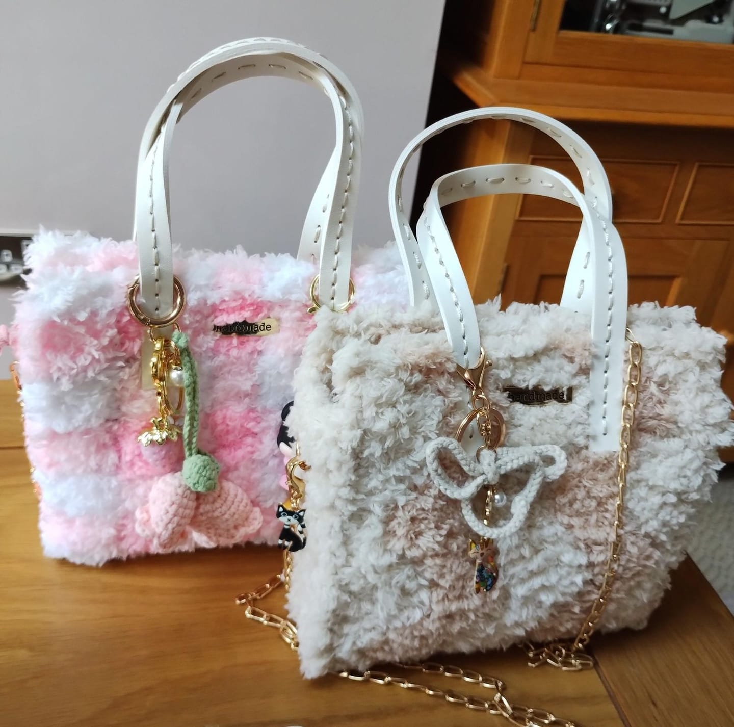 Customer photo review of Neutrals Wavey - Woven Tote Bag Kit