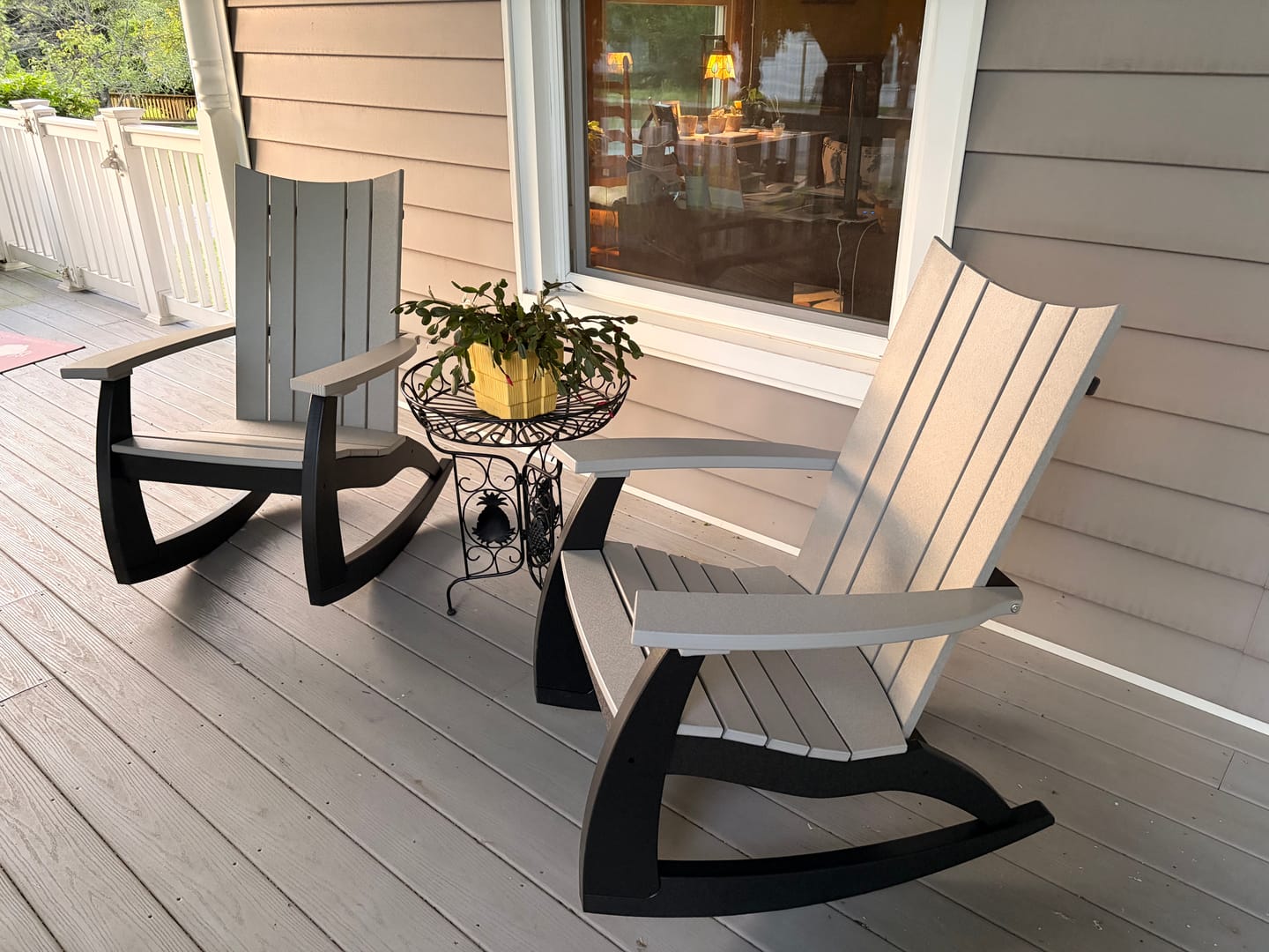 Customer photo review of Edge Modern Porch Rocker