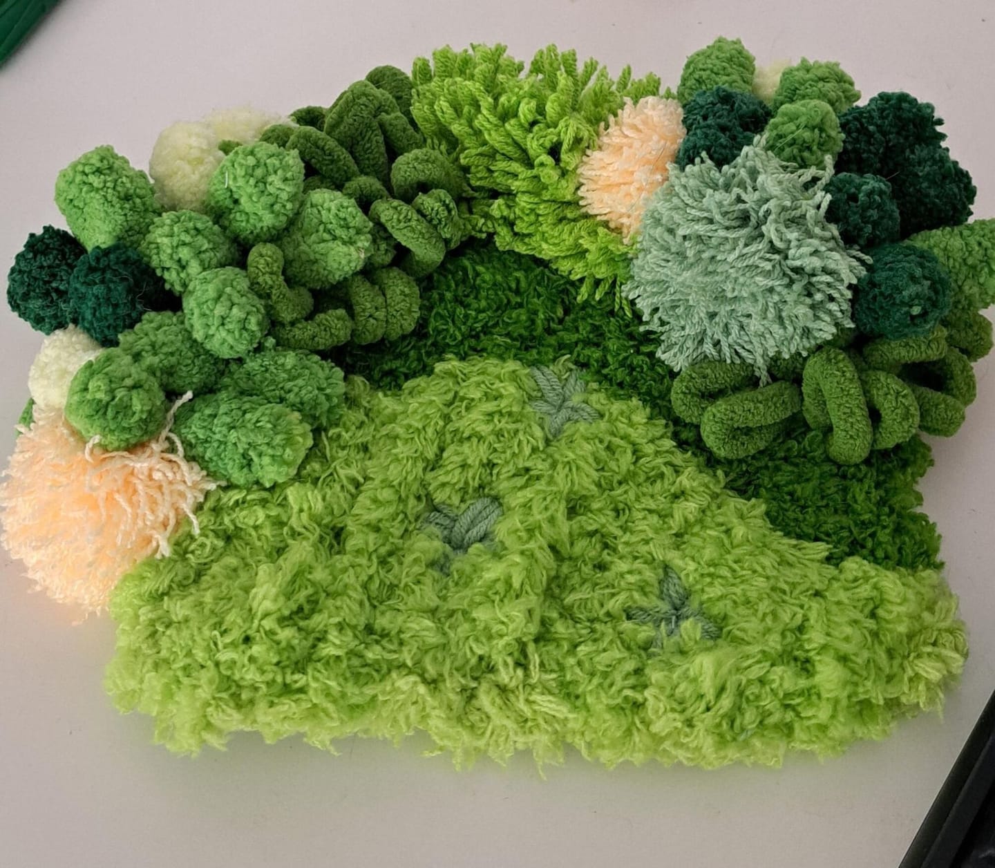 Customer photo review of GREEN OASIS - Moss Coaster Kit