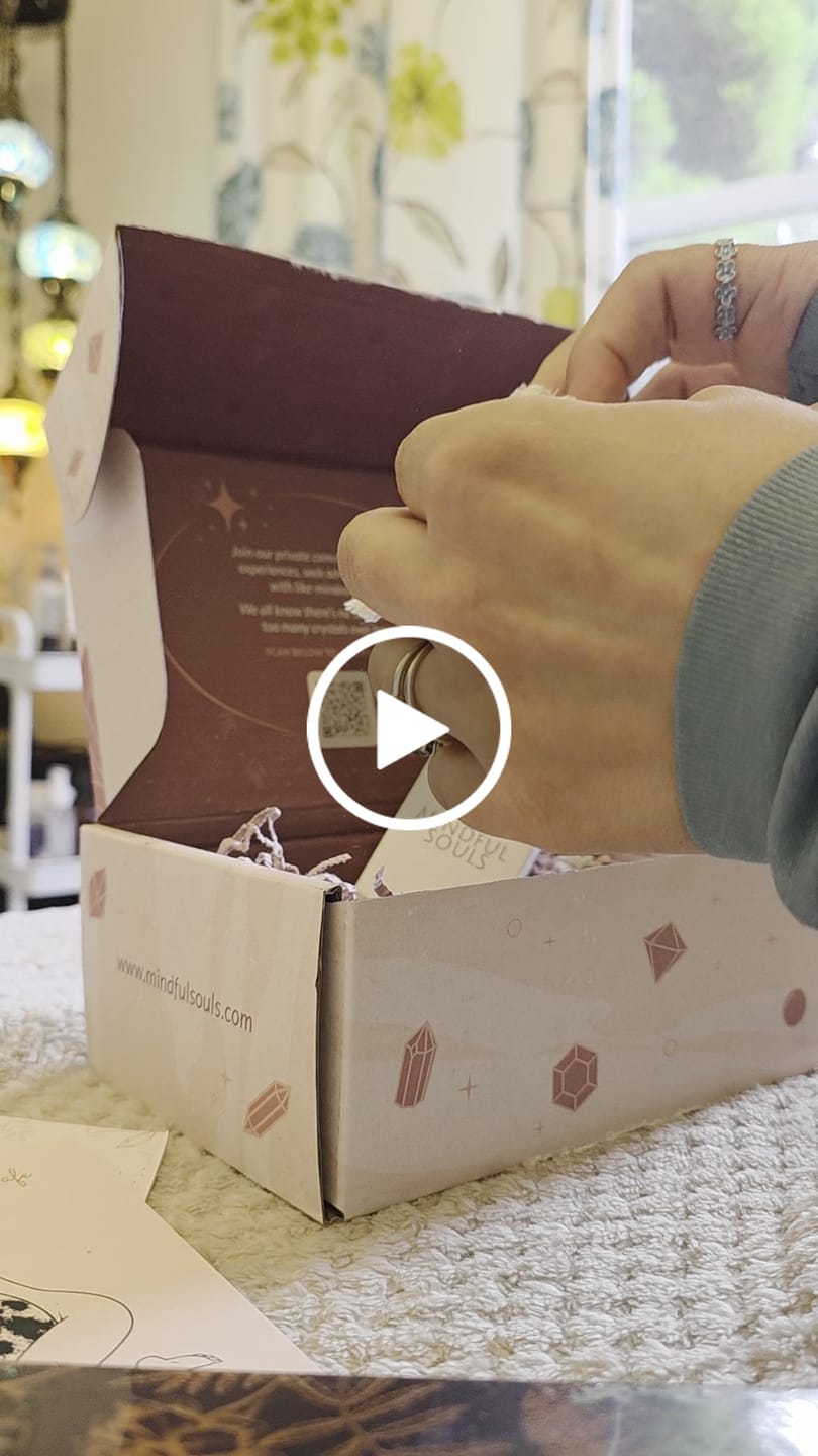Customer video review of Crystal Subscription Box