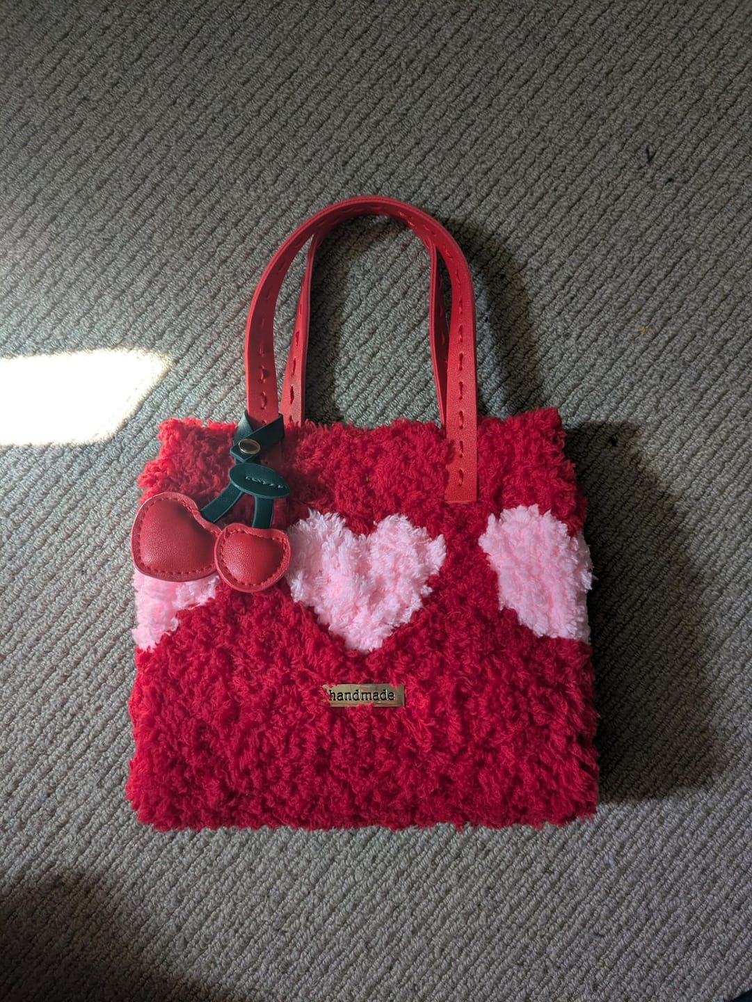 Customer photo review of RED HEARTBREAKER - Woven Tote Bag Kit