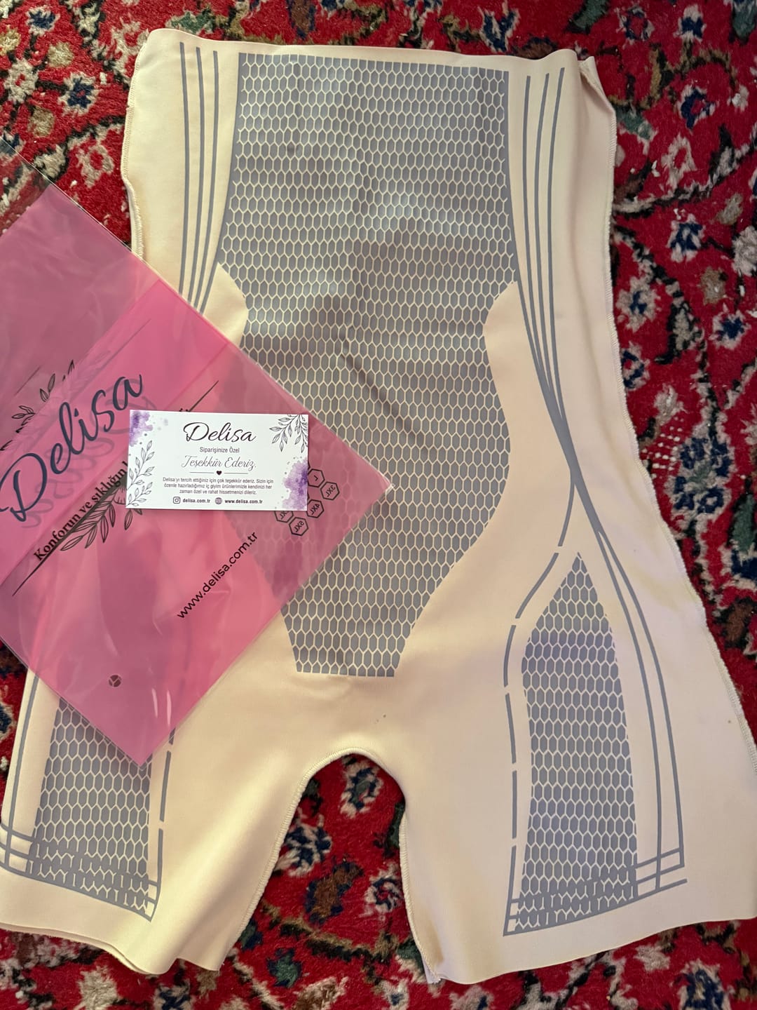 Customer photo review of Yağ Yakıcı Basen Giderici Korse Şort