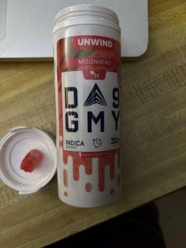 Customer photo review of DELTA 9 GUMMIES   - 30CT Melonhead 810mg (15mg ea.) – INDICA