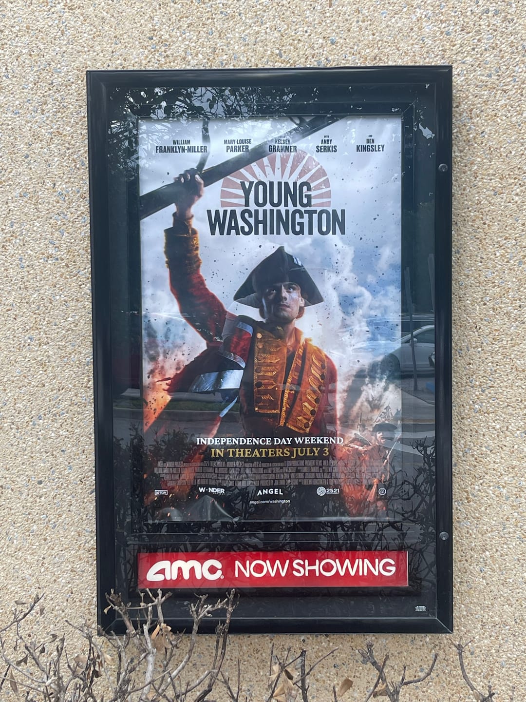 Customer photo review of Young Washington - Theatrical Poster