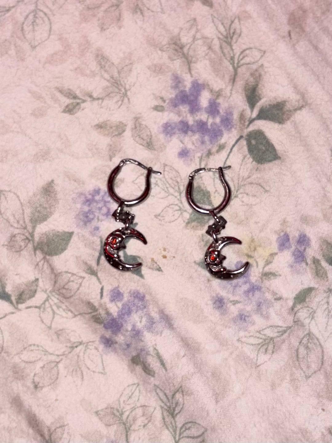 Customer photo review of LUNA DANGLE EARRING