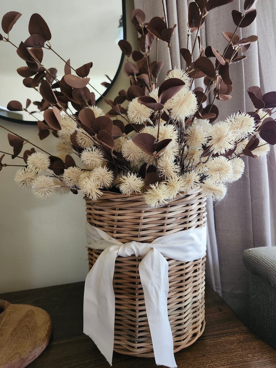 Customer photo review of Mocha Eucalyptus Stem