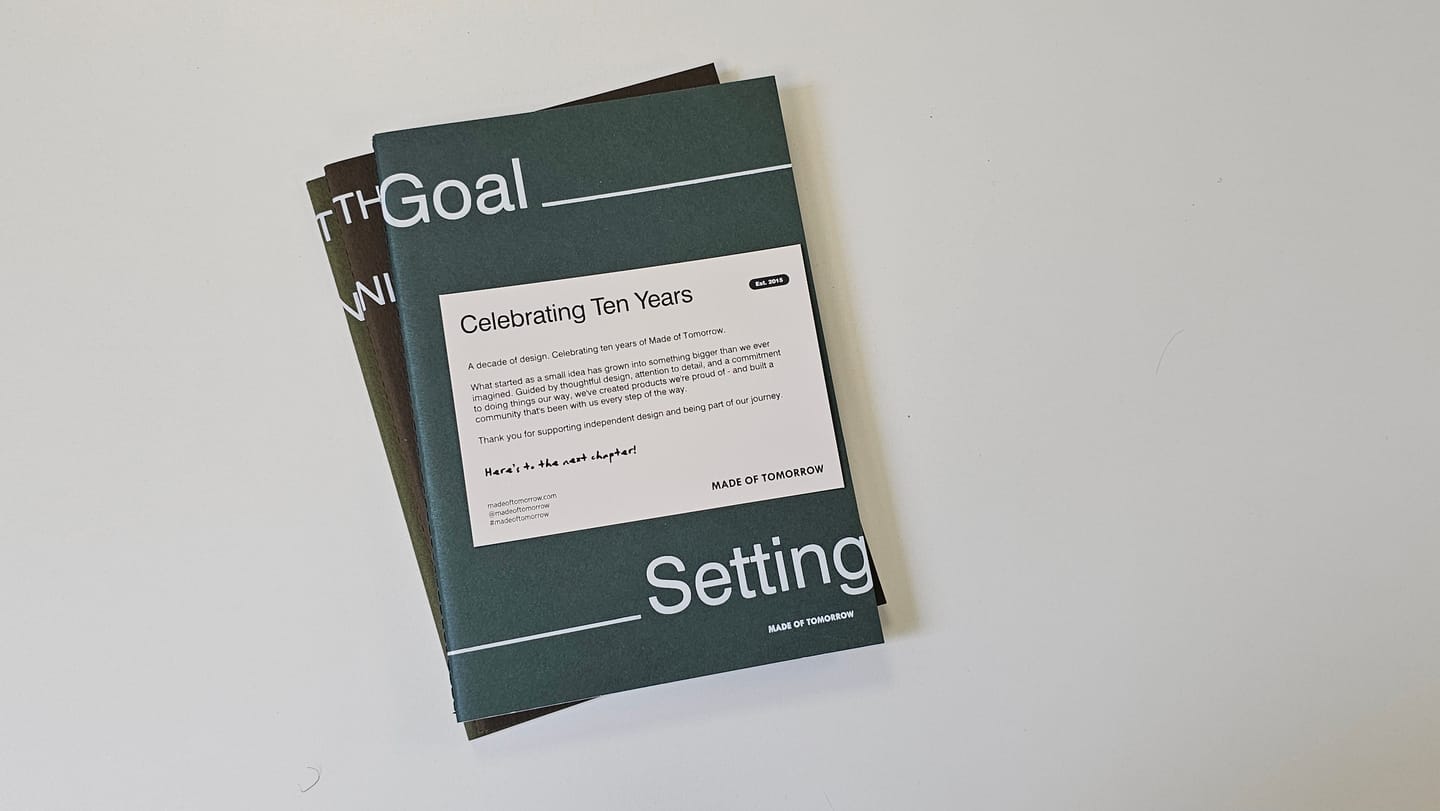 Customer photo review of Three Monthly Planner