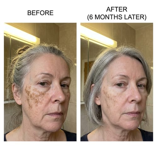 Customer photo review of Alpha-Arbutin + Vitamin C Brightening Bar