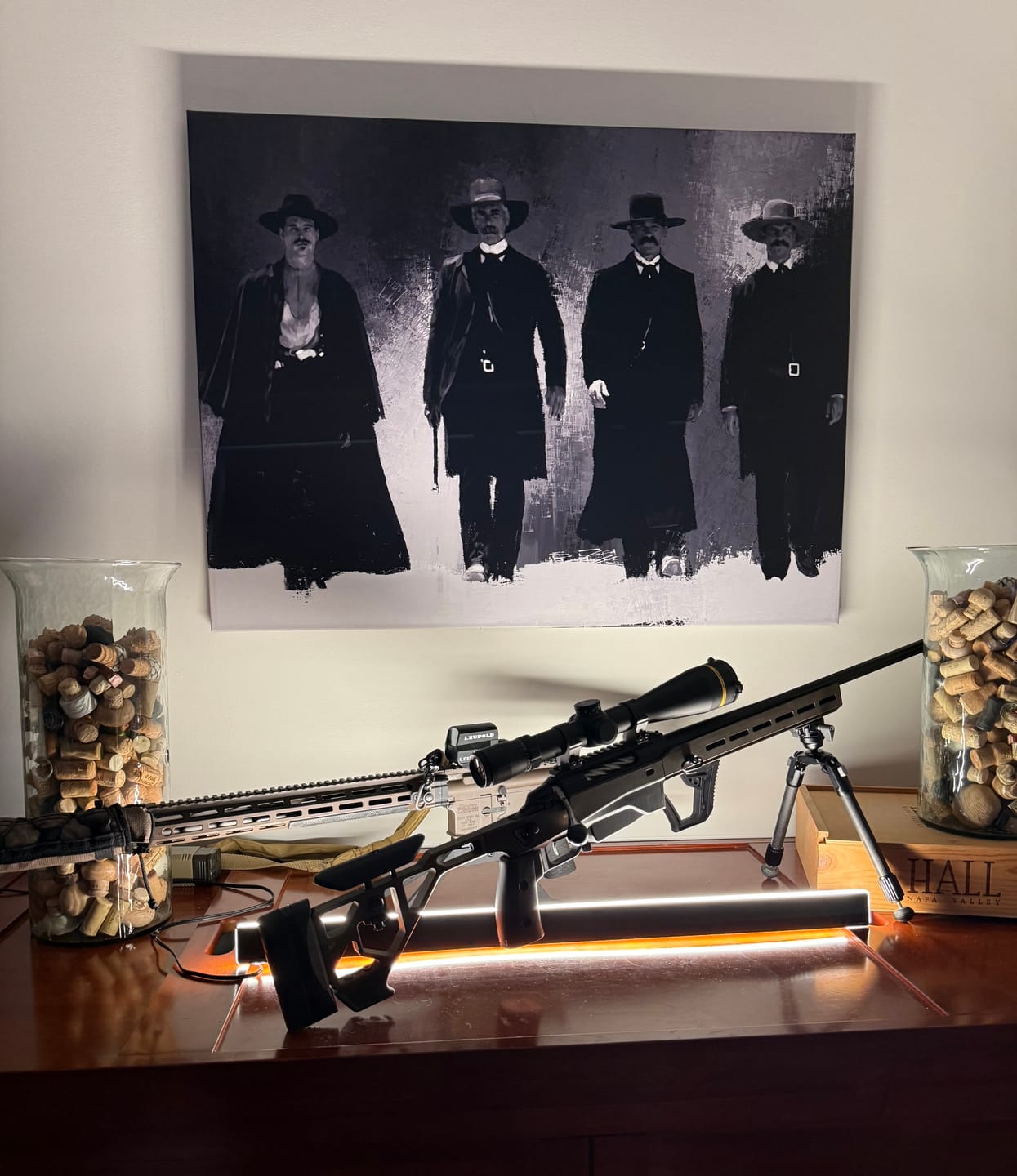 Customer photo review of Tombstone Wall Art