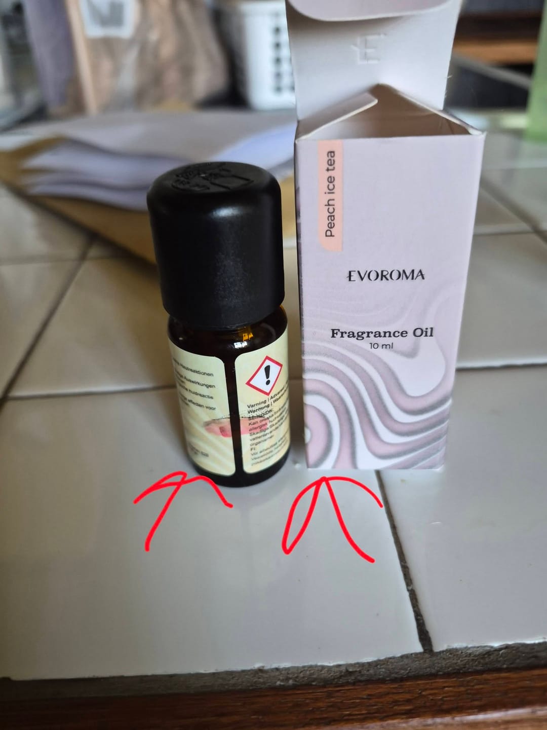 Customer photo review of Peach Ice Tea Doftolja