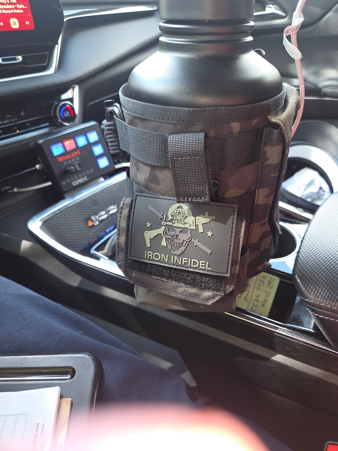 Customer photo review of 64oz Battle Bottle Water Bottles